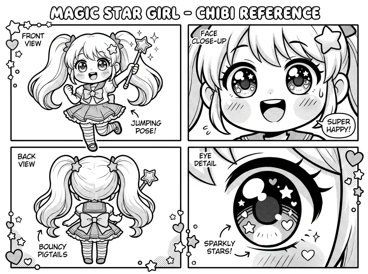 Cartoon 06 — Shonen B&W
