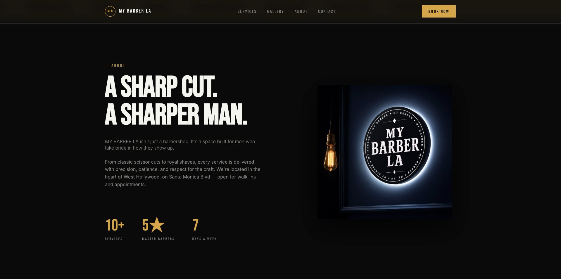 My Barber LA — about